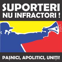 Suporteri, nu infractori!