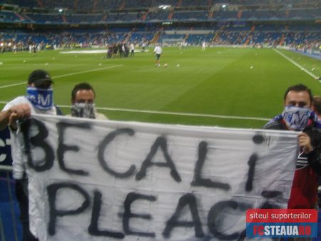 Real Madrid-OEM(Champions league - 30.09.2009) -------Becali,Pleaca!!!