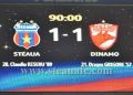 STEAUA 1-1 dinamo