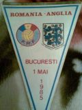 FANION ROMANIA-ANGLIA  1 MAI 1985