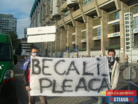 Real Madrid-OEM(Champions league - 30.09.2009) -------Becali,Pleaca!!!