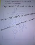 Autografe Tudorel, Helmuth, Gaboaja